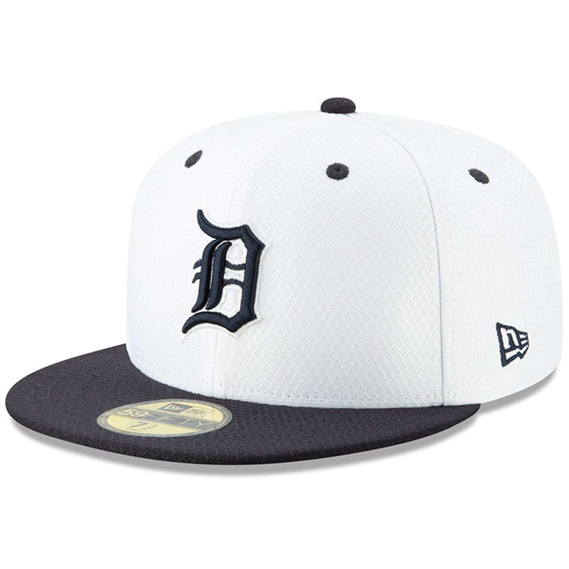 Detroit Tigers New Era MLB 2019 Spring Training BP 59FIFTY Fitted Hat – White