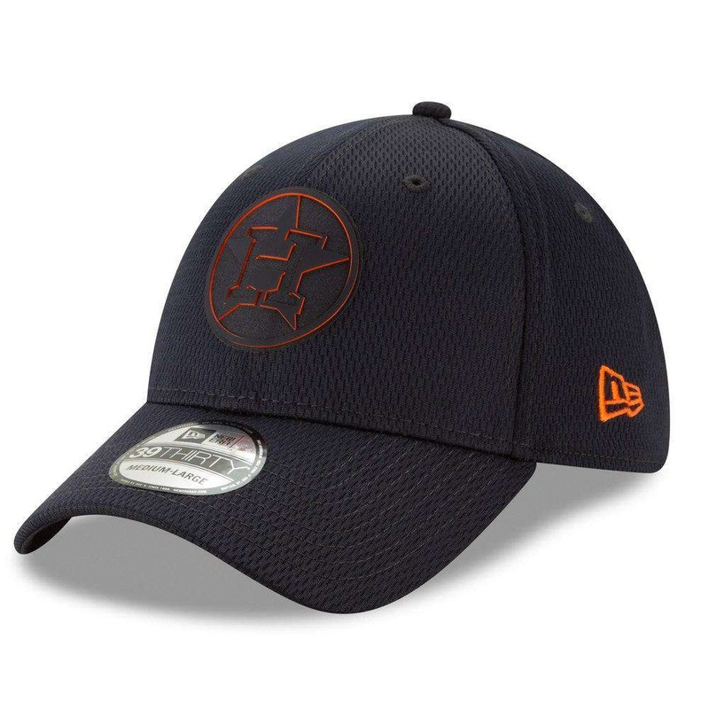 Houston Astros New Era MLB 2019 Clubhouse 39THIRTY Stretch-Fit Hat – Navy