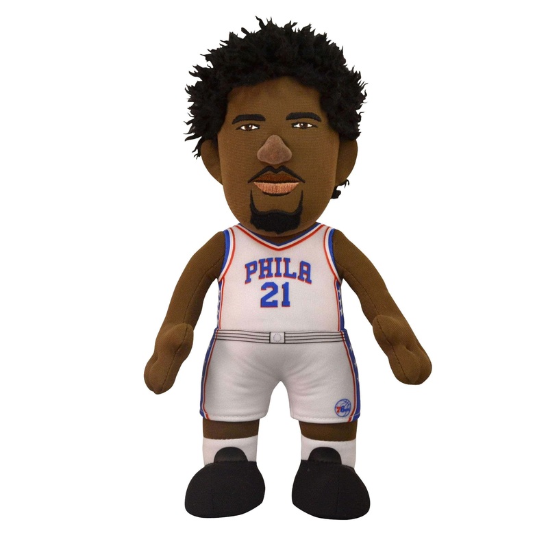 Joel Embiid Philadelphia 76ers Bleacher Creatures NBA 10″ Plush Figure – White