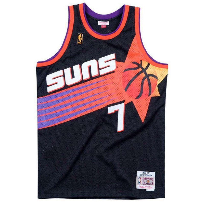 Kevin Johnson Phoenix Suns Mitchell & Ness NBA HWC Swingman Jersey – Black