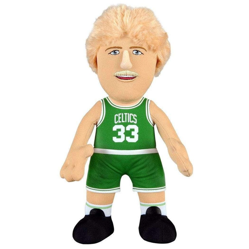 Larry Bird Boston Celtics Bleacher Creatures NBA 10″ Plush Figure – Green