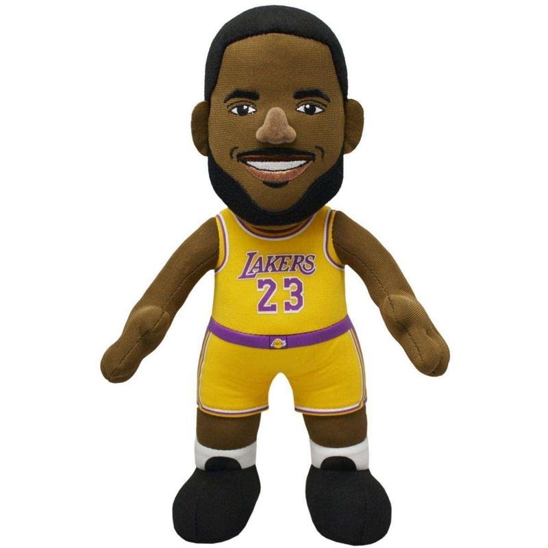 LeBron James Los Angeles Lakers Bleacher Creatures NBA 10″ Plush Figure – Gold