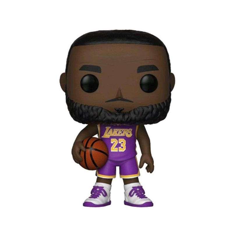 LeBron James Los Angeles Lakers Funko NBA Pop 53 Figure – Purple