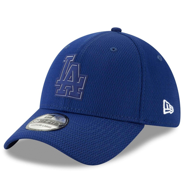 Los Angeles Dodgers New Era MLB 2019 Clubhouse 39THIRTY Stretch-Fit Hat – Blue