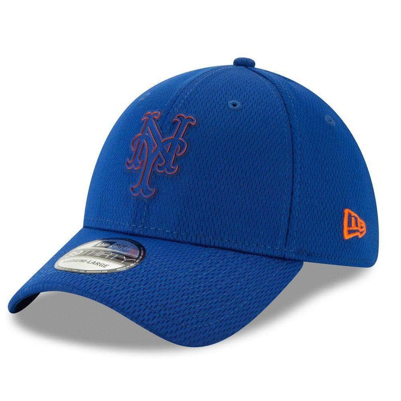 New York Mets New Era MLB 2019 Clubhouse 39THIRTY Stretch-Fit Hat – Blue