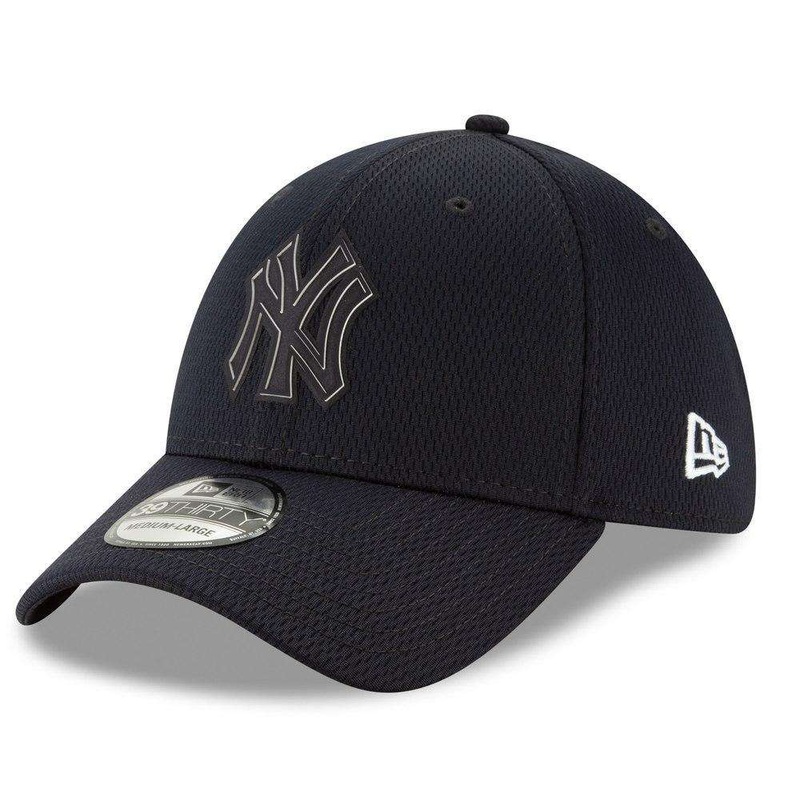 New York Yankees New Era MLB 2019 Clubhouse 39THIRTY Stretch-Fit Hat – Navy