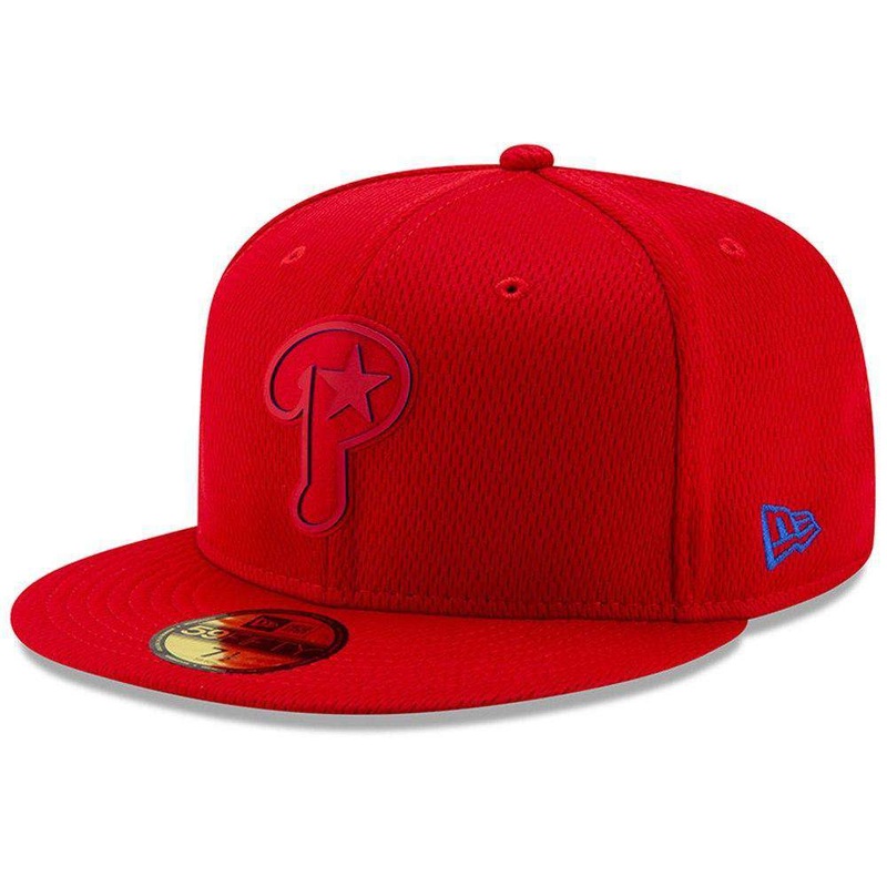 Philadelphia Phillies New Era MLB 2019 Clubhouse 59FIFTY Fitted Hat – Red