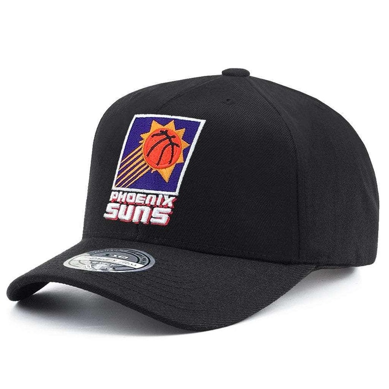 Phoenix Suns Mitchell & Ness NBA Throwback HWC 110 Curve Snapback Hat