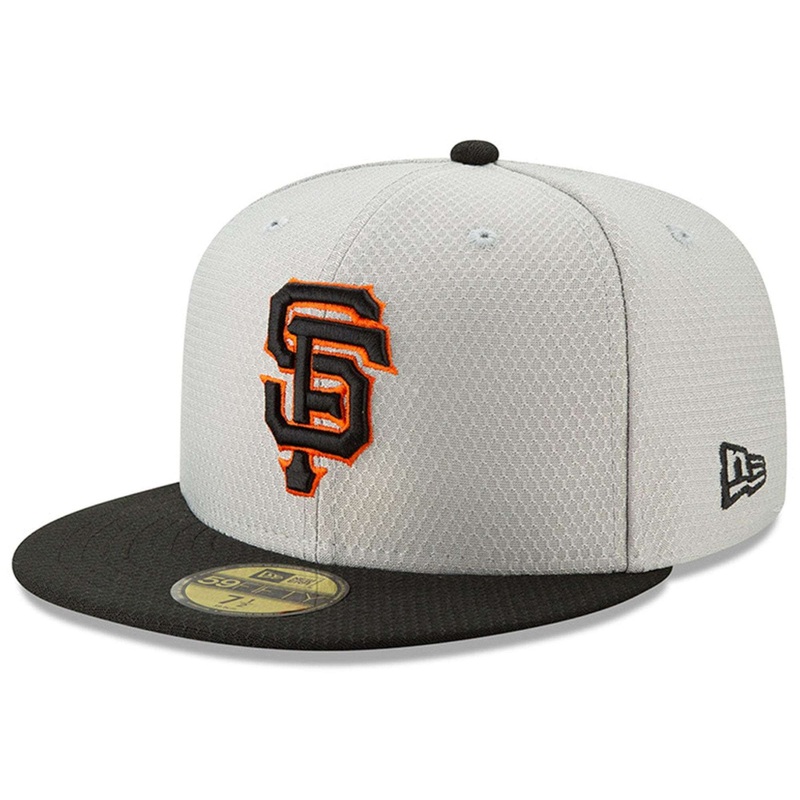 San Francisco Giants New Era MLB 2019 Spring Training BP 59FIFTY Fitted Hat – Grey