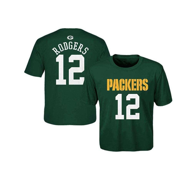 Toddler Aaron Rodgers Green Bay Packers Outerstuff NFL Player T-Shirt – Green
