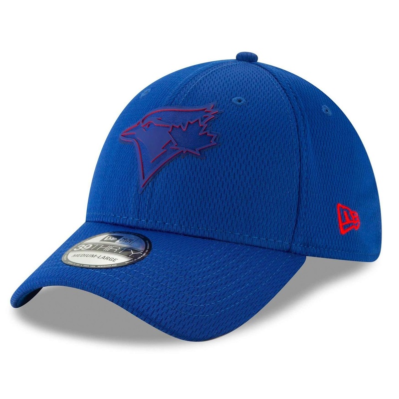 Toronto Blue Jays New Era MLB 2019 Clubhouse 39THIRTY Stretch-Fit Hat – Blue