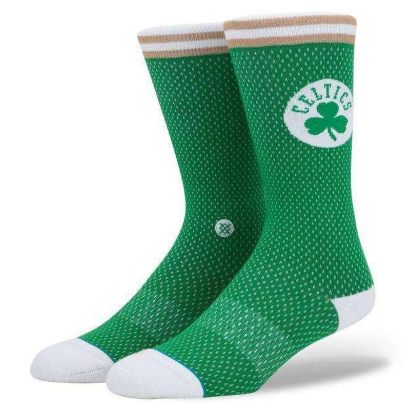 Boston Celtics Stance NBA Jersey Crew Socks – Green