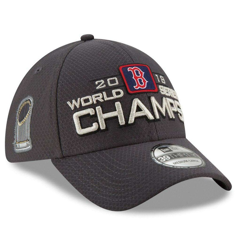 Boston Red Sox New Era MLB 2018 World Series Champions 39THIRTY Cap Hat