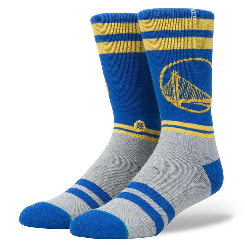 Golden State Warriors Stance NBA City Gym Crew Socks – Blue
