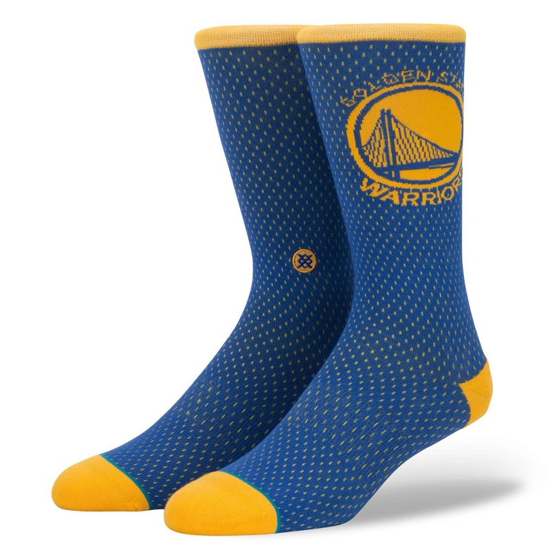 Golden State Warriors Stance NBA Jersey Crew Socks – Blue