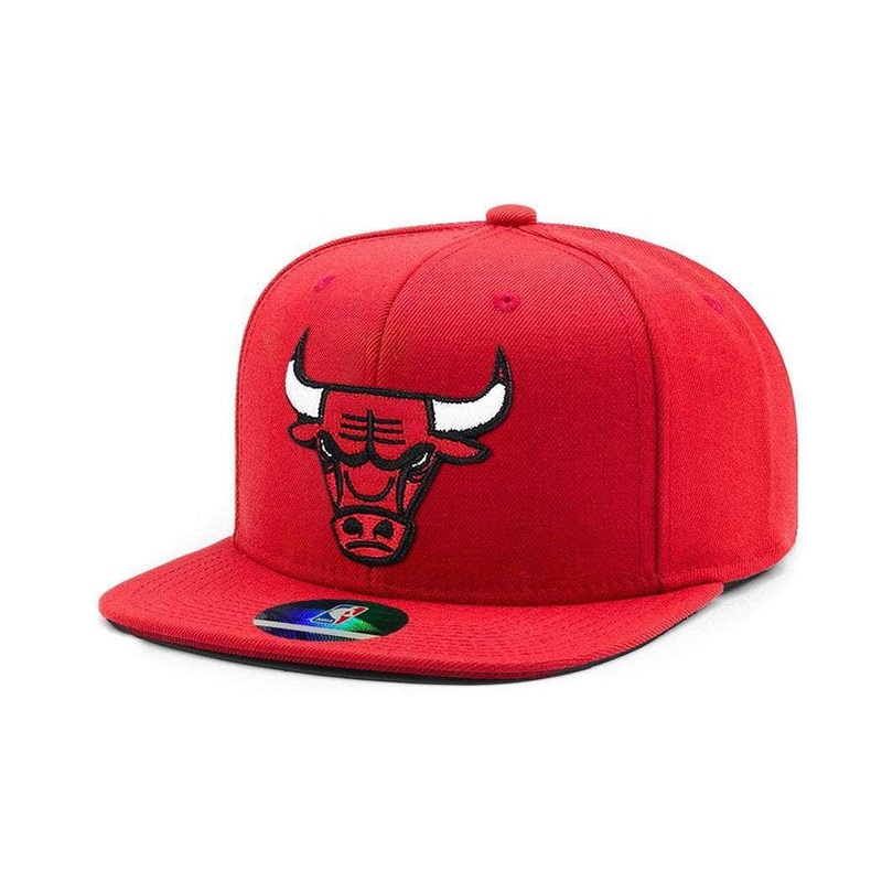 Kids Chicago Bulls Outerstuff Team NBA Snapback Hat – Red
