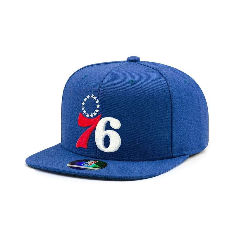 Kids Philadelphia 76ers Outerstuff Team NBA Snapback Hat – Blue
