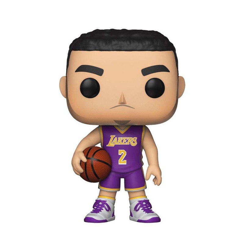 Lonzo Ball Los Angeles Lakers Funko NBA Pop 3.75″ Figure – Purple