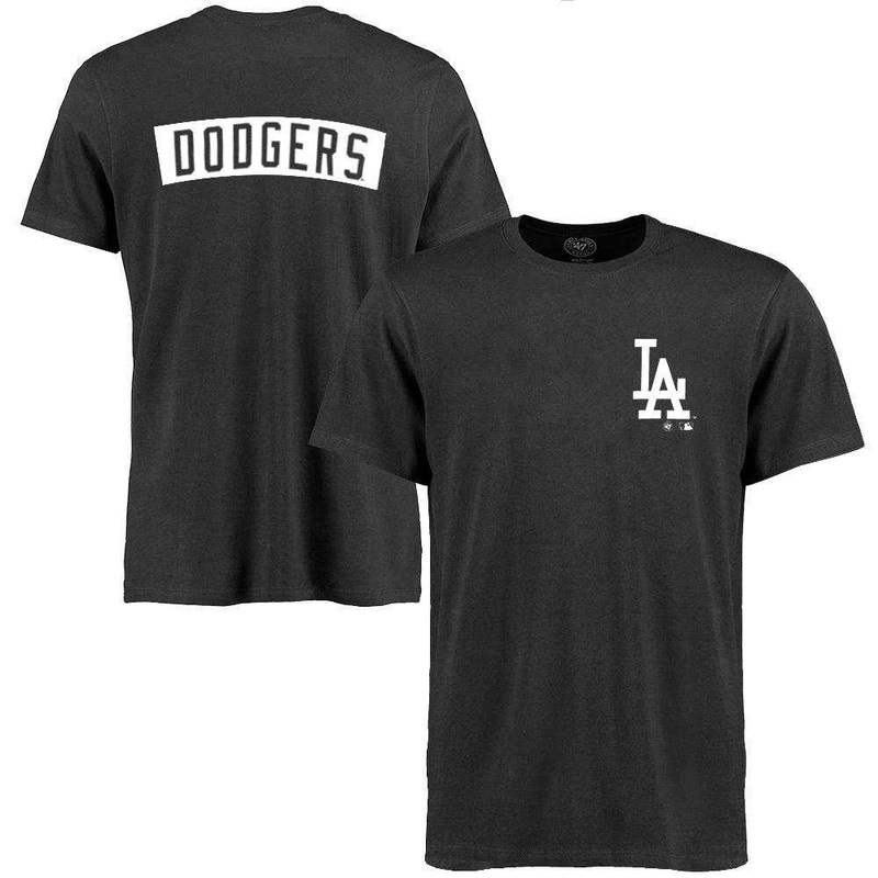 Los Angeles Dodgers ’47 MLB Backer T-Shirt – Charcoal