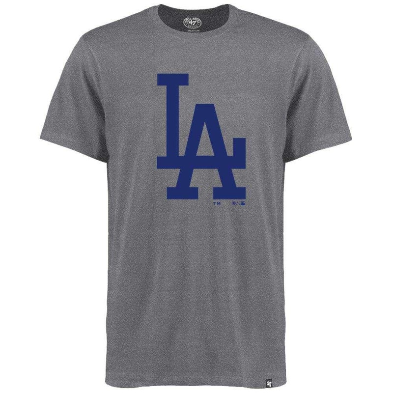 Los Angeles Dodgers ’47 MLB Club T-Shirt – Grey
