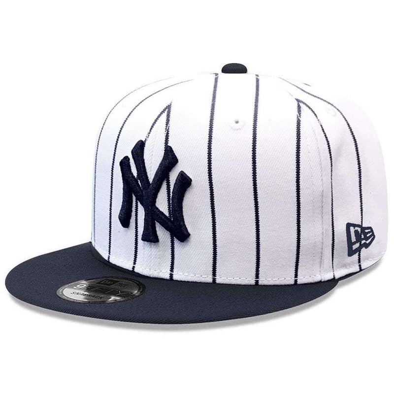 New York Yankees New Era MLB Alt Logo 9FIFTY Snapback Hat – White