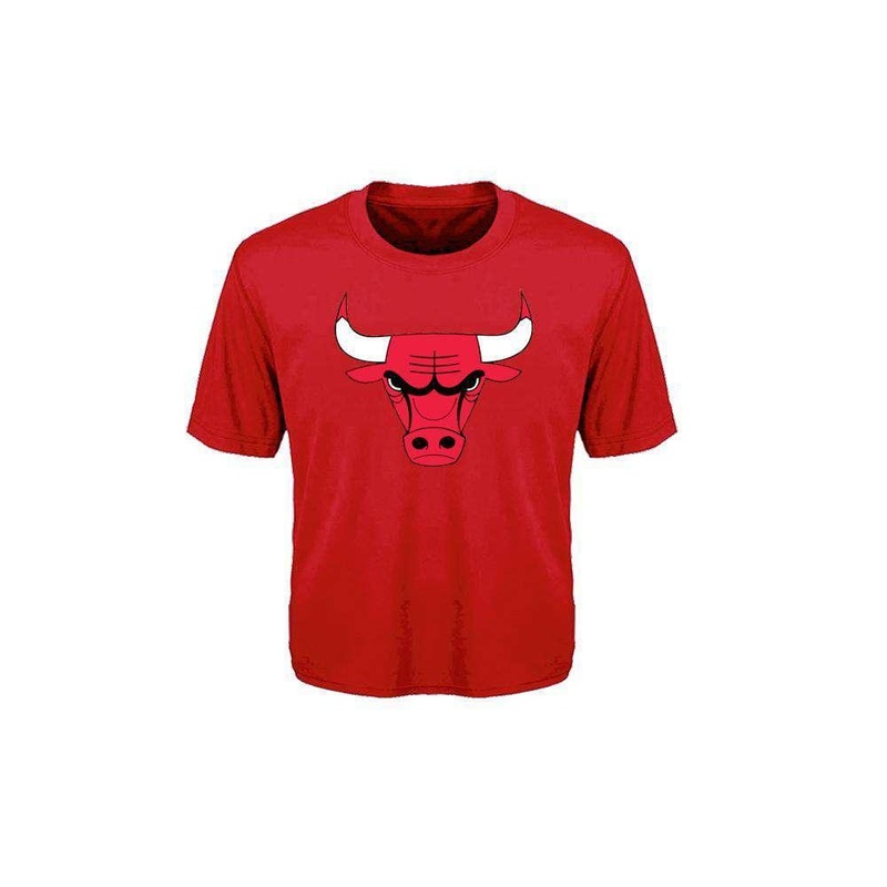 Toddler Chicago Bulls Outerstuff NBA Logo T-Shirt – Red