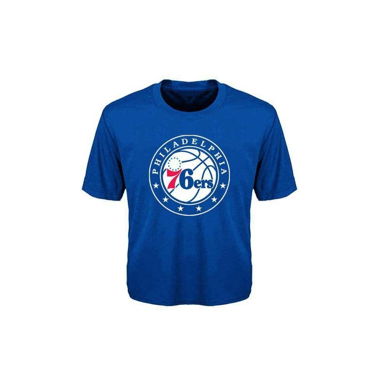 Toddler Philadelphia 76ers Outerstuff NBA Logo T-Shirt – Blue