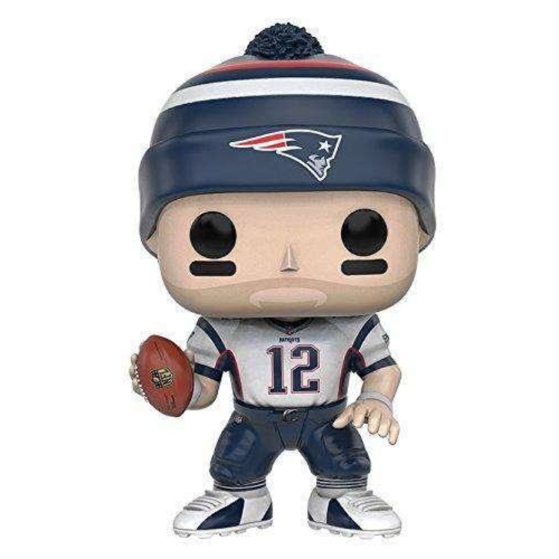Tom Brady New England Patriots NFL Funko Pop Vinyl 3.75″ Figure – White