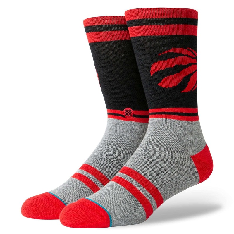 Toronto Raptors Stance NBA City Gym Crew Socks – Black