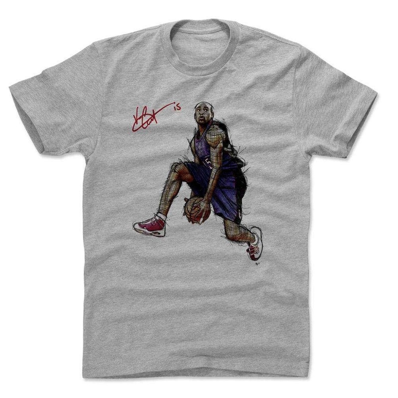 Vince Carter Toronto Raptors 500 Level NBA It’s Over T-Shirt – Grey
