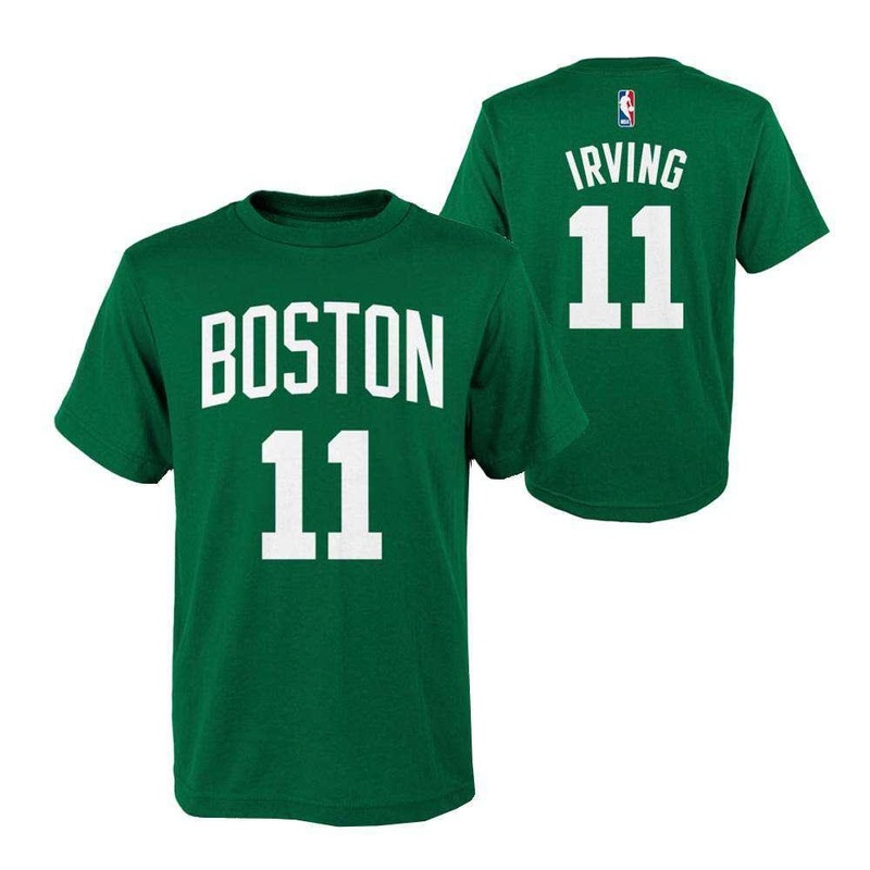 Youths Kyrie Irving Boston Celtics Outerstuff NBA Player T-Shirt – Green