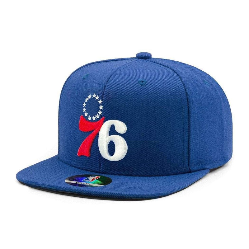 Youths Philadelphia 76ers Outerstuff Team NBA Snapback Hat – Blue