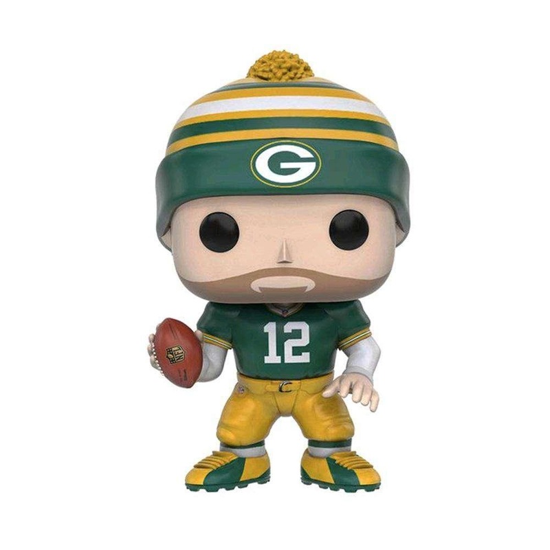 Aaron Rodgers Green Bay Packers NFL Funko Pop Vinyl 3.75″ Figure – Green