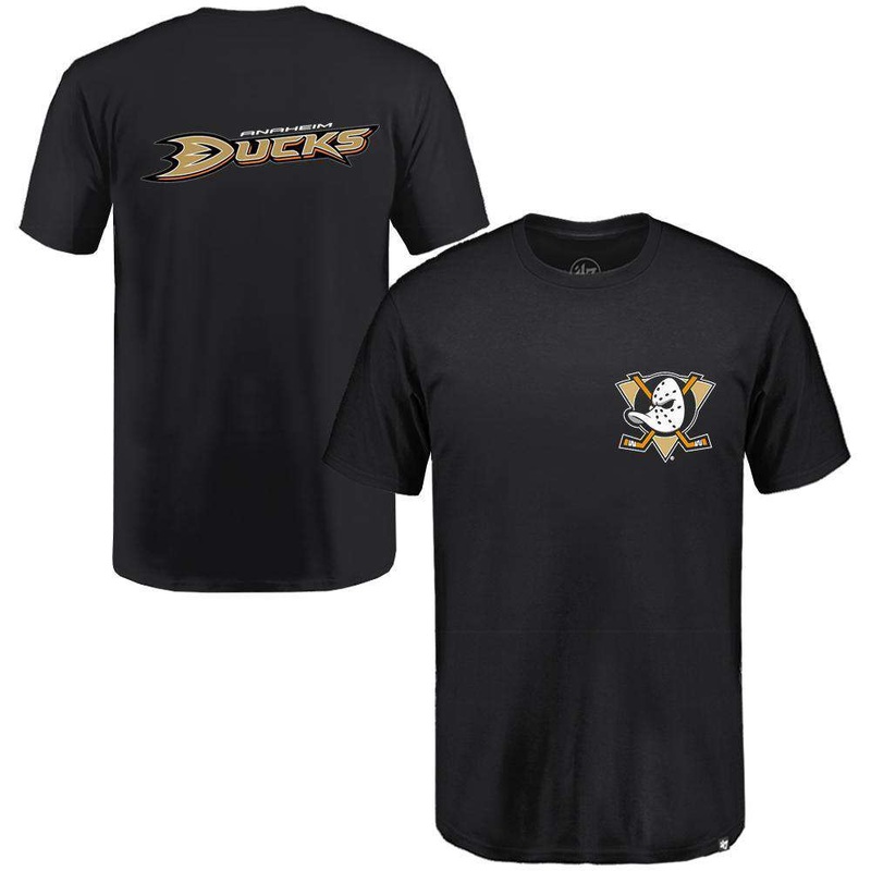 Anaheim Mighty Ducks ’47 NHL Backer T-Shirt – Black