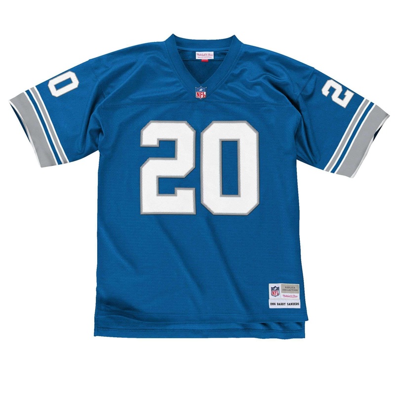 Barry Sanders Detroit Lions Mitchell & Ness NFL Legacy Jersey – Blue