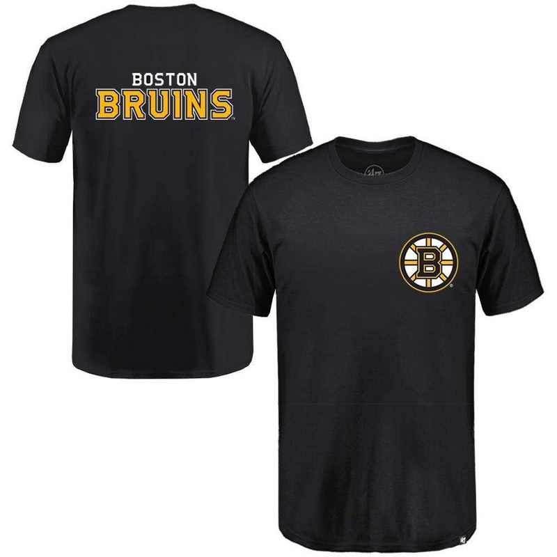 Boston Bruins ’47 NHL Backer T-Shirt – Black