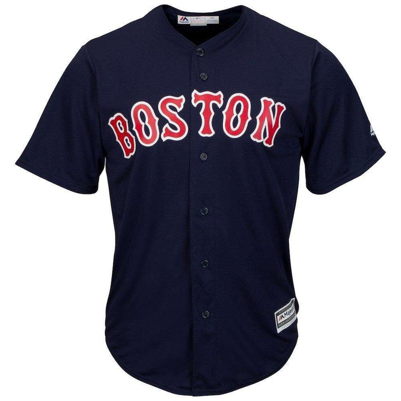 Boston Red Sox Majestic MLB AC Cool Base Replica Jersey – Navy