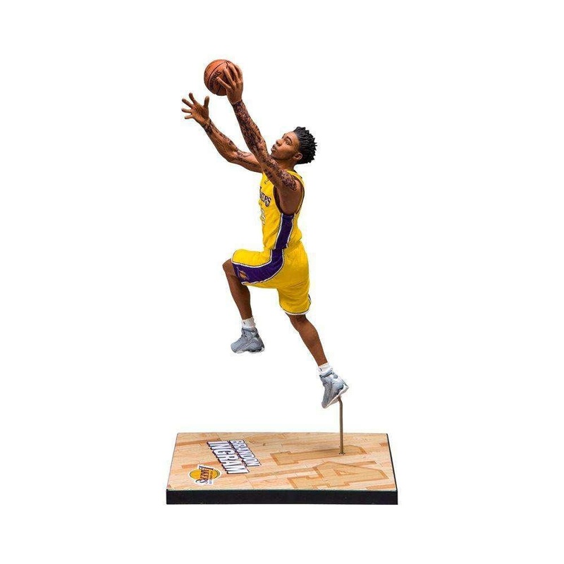Brandon Ingram Los Angeles Lakers McFarlane NBA Series 30 7″ Figure – Gold