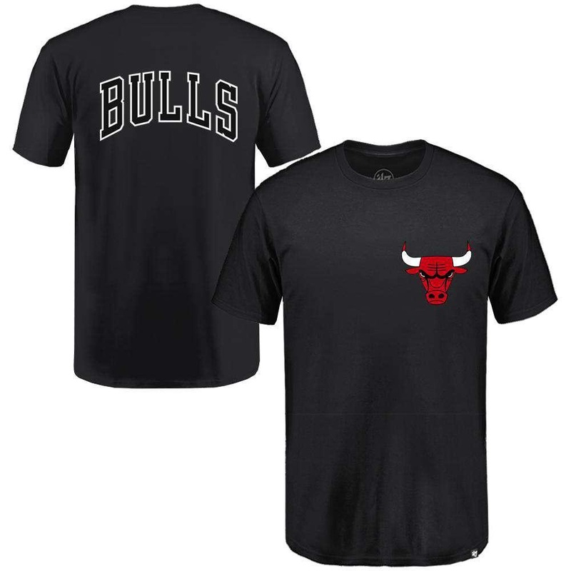 Chicago Bulls ’47 NBA Backer T-Shirt – Black