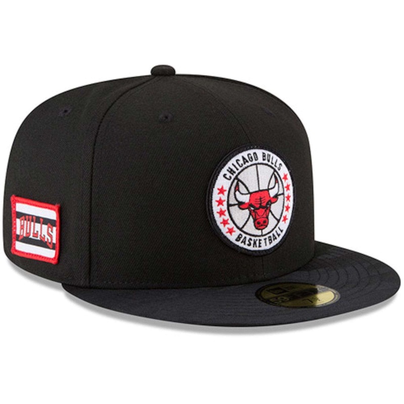 Chicago Bulls New Era NBA 2018 Tip-Off 59FIFTY Fitted Hat – Black