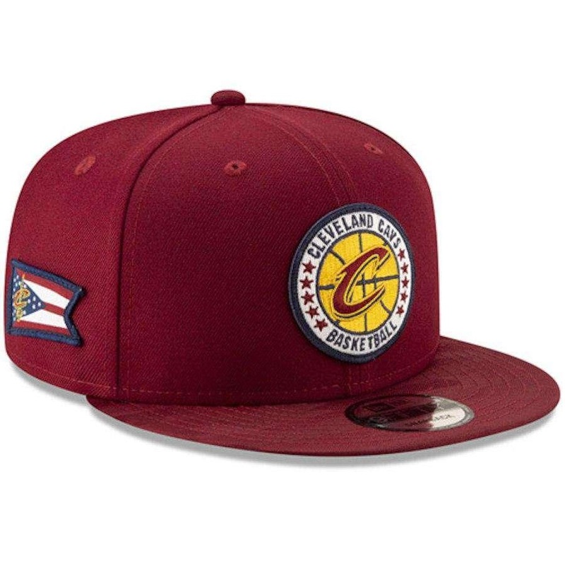Cleveland Cavaliers New Era NBA 2018 Tip-Off 9FIFTY Snapback Hat – Wine