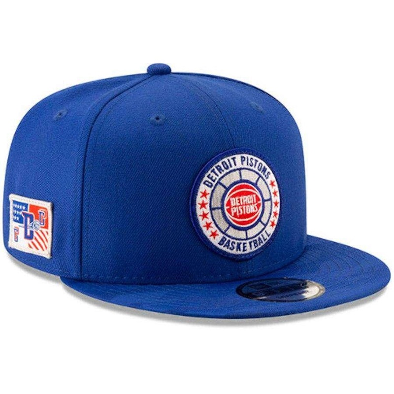 Detroit Pistons New Era NBA 2018 Tip-Off 9FIFTY Snapback Hat – Blue