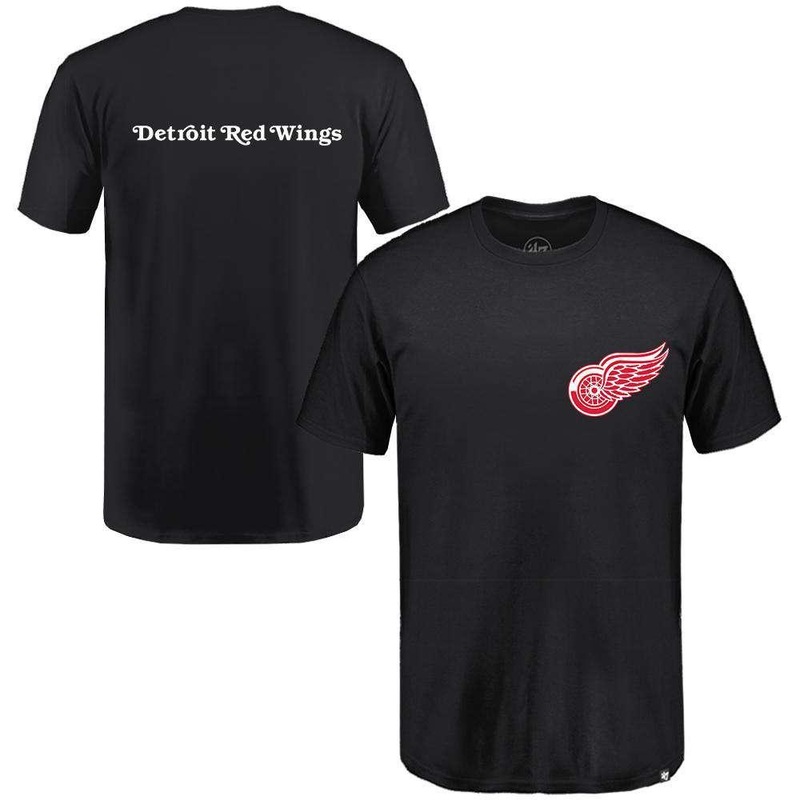 Detroit Red Wings ’47 NHL Backer T-Shirt – Black