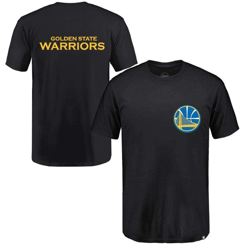 Golden State Warriors ’47 NBA Backer T-Shirt – Black