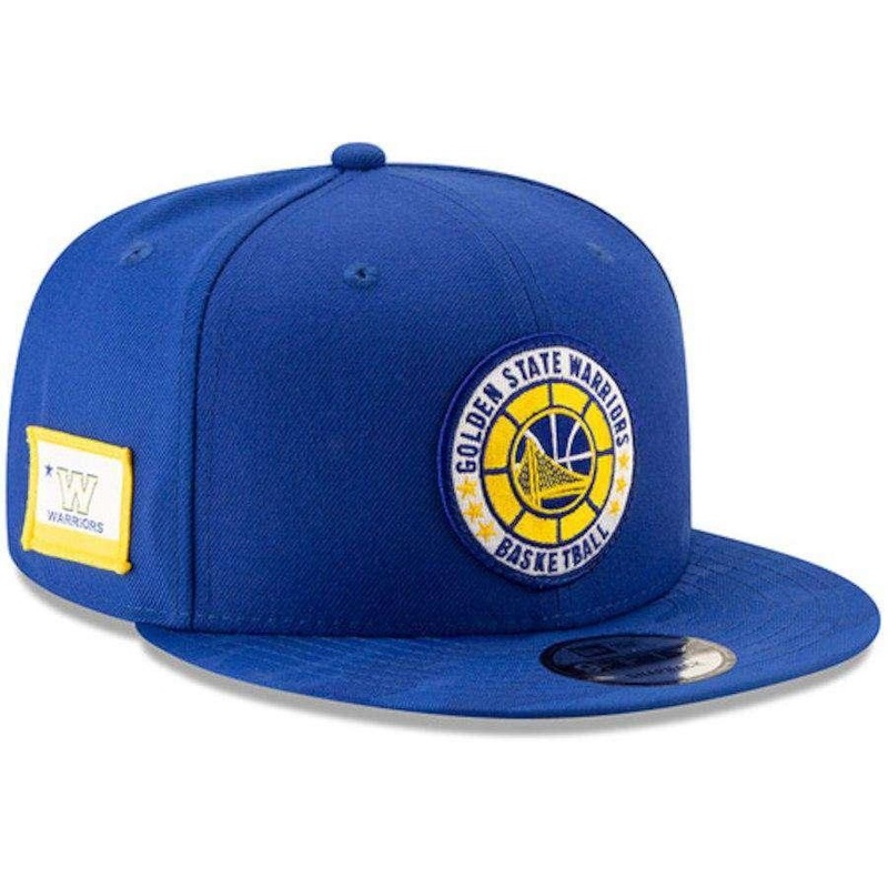 Golden State Warriors New Era NBA 2018 Tip-Off 9FIFTY Snapback Hat – Blue