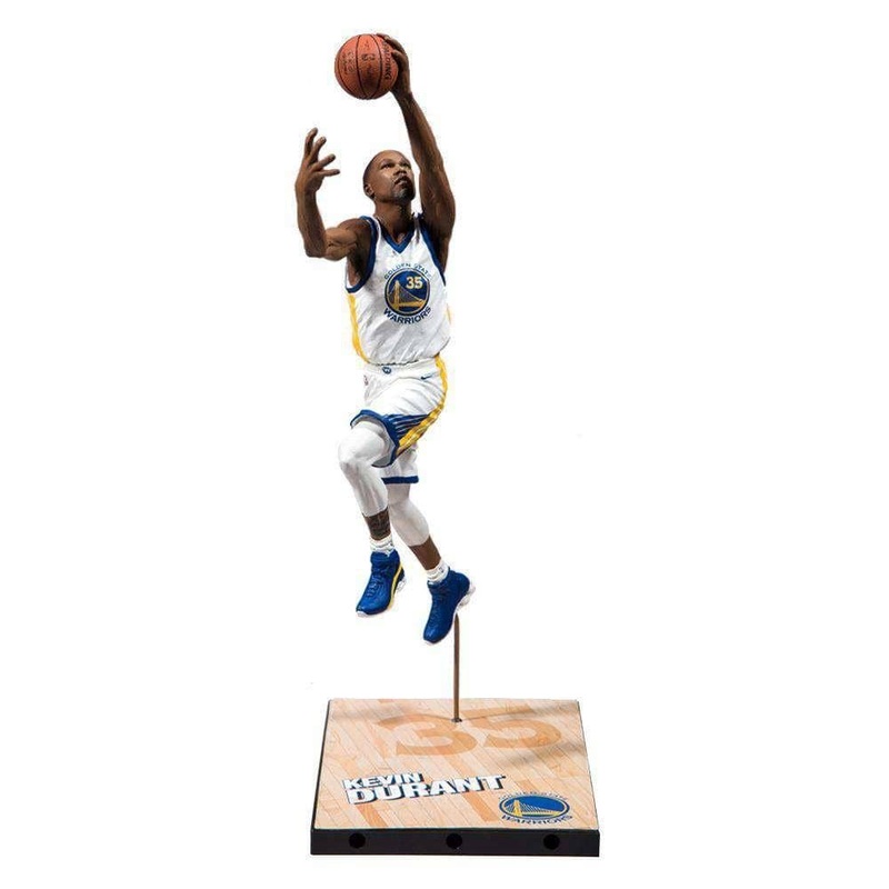 Kevin Durant Golden State Warriors McFarlane NBA 2K19 Series 7″ Figure – White