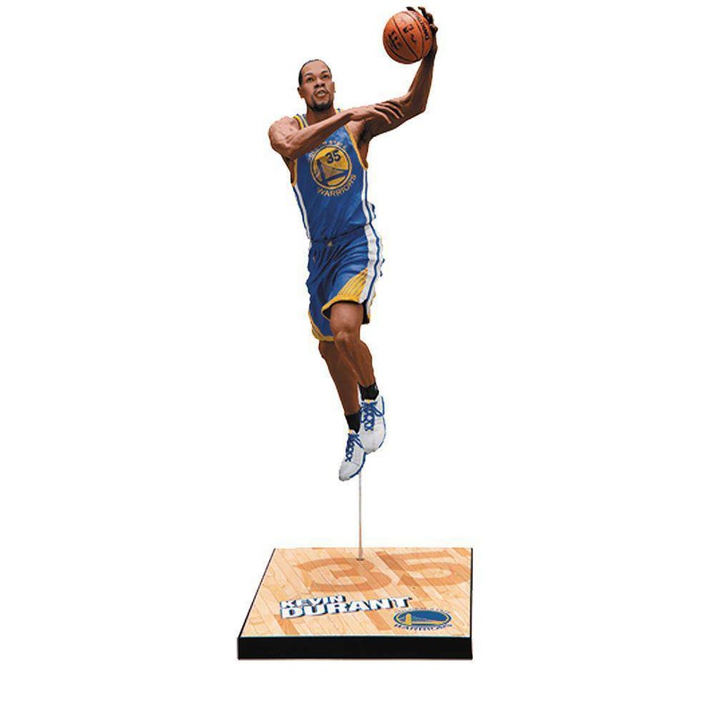 Kevin Durant Golden State Warriors McFarlane NBA Series 30 7″ Figure – Blue