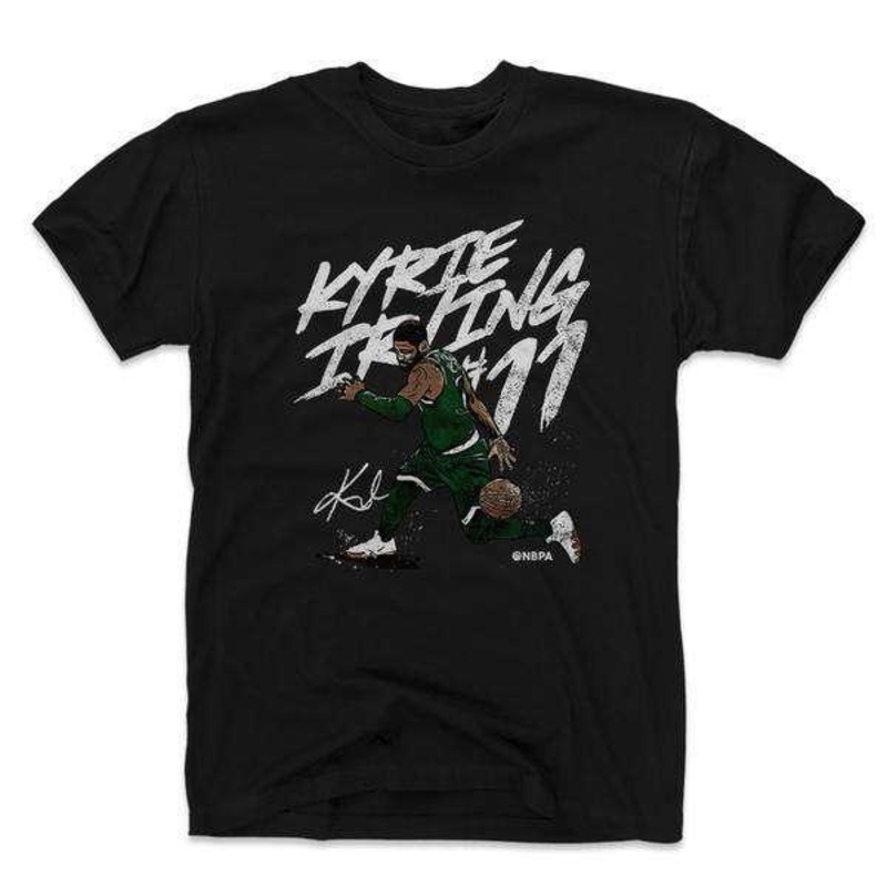 Kyrie Irving Boston Celtics 500 Level NBA Handles T-Shirt – Black