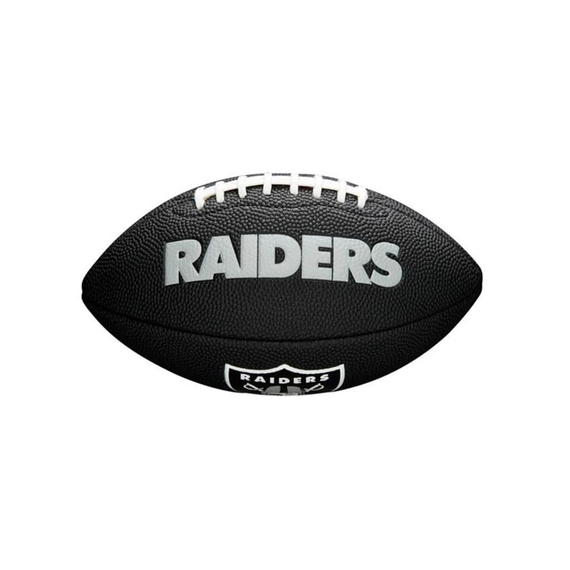 Las Vegas Raiders Wilson NFL Mini Size Team Football – Black