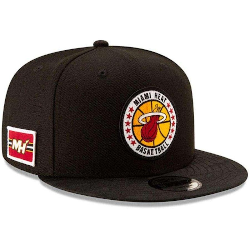 Miami Heat New Era NBA 2018 Tip-Off 9FIFTY Snapback Hat – Black